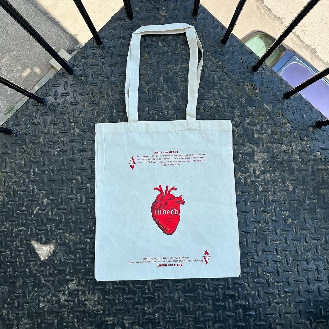 Ace of Heart Tote Bag